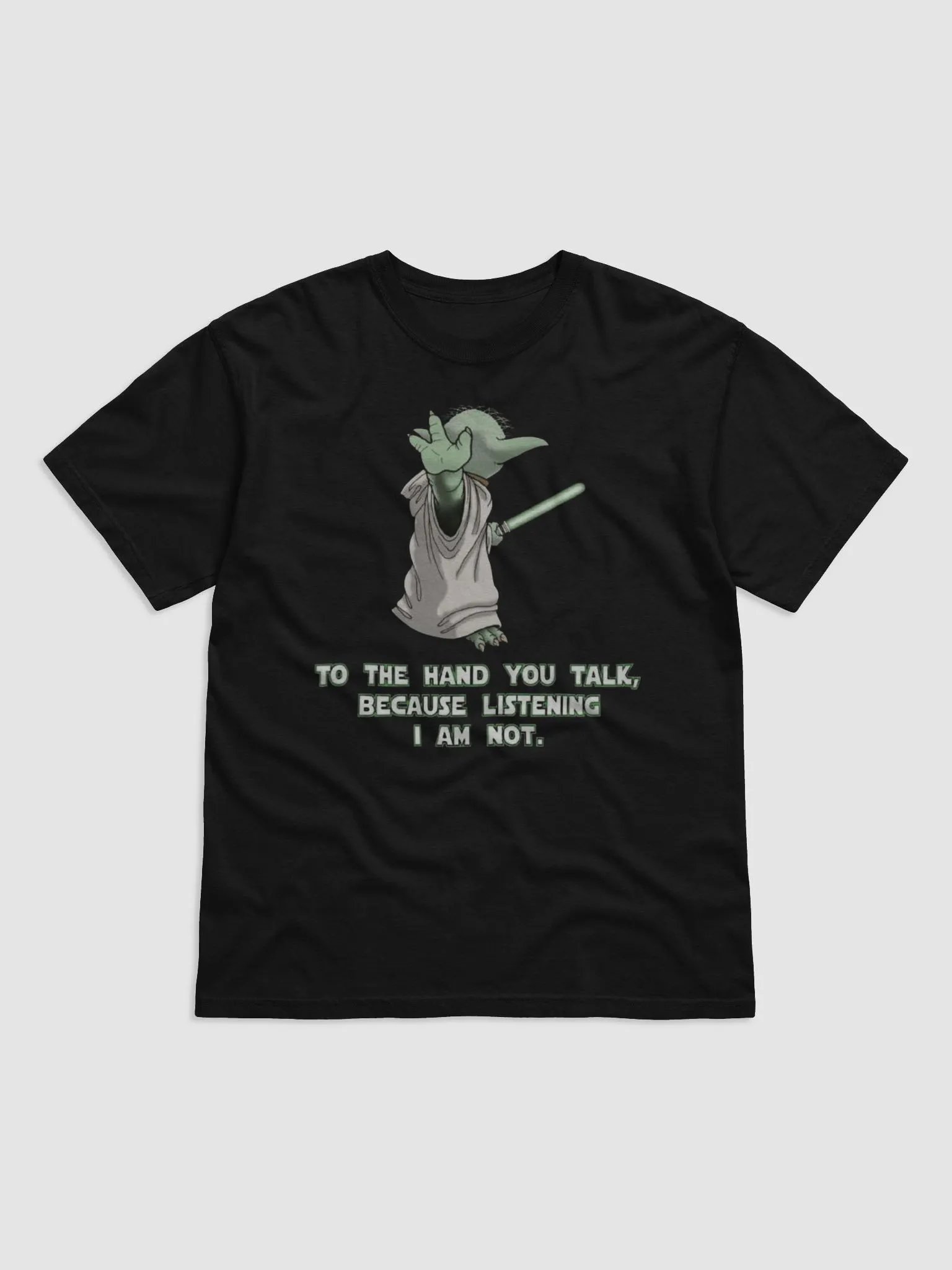 Yoda Talk Top The Hand Tshirt product image (10)