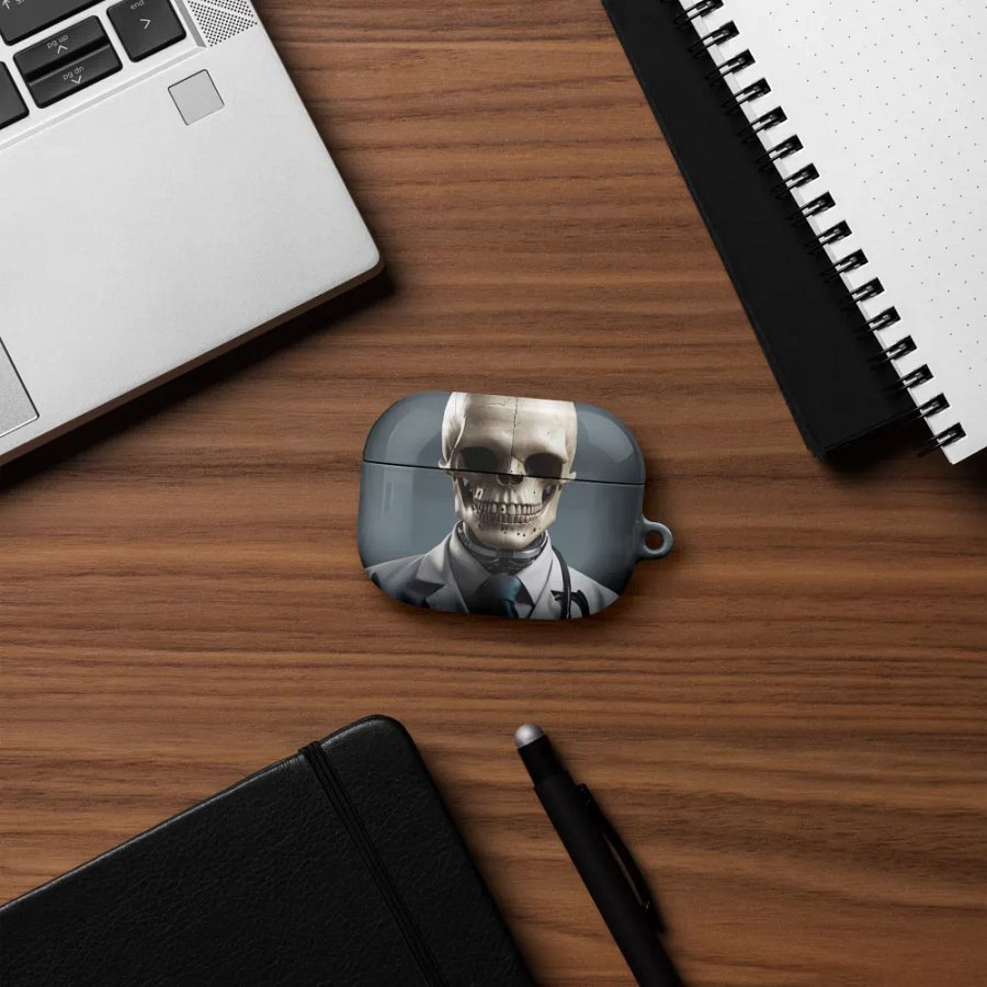 Skull-faced Medic AirPods® Case product image (50)