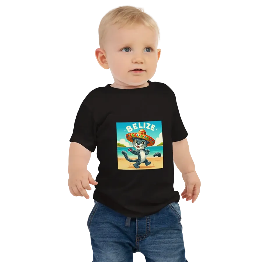 Belizean Jaguar Baby Tee product image (1)