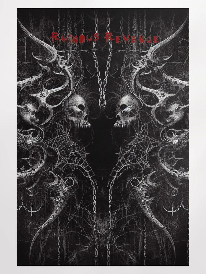 Ruinous revenge ETHEREAL DARKNESS edition enhanced matte paper poster product image (1)