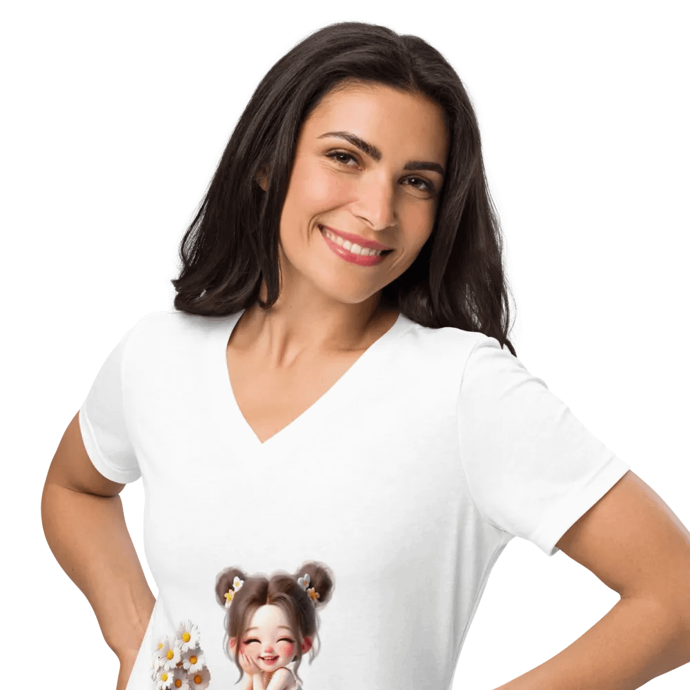 Bella+Canvas Women's Relaxed V-Neck T-Shirt product image (10)