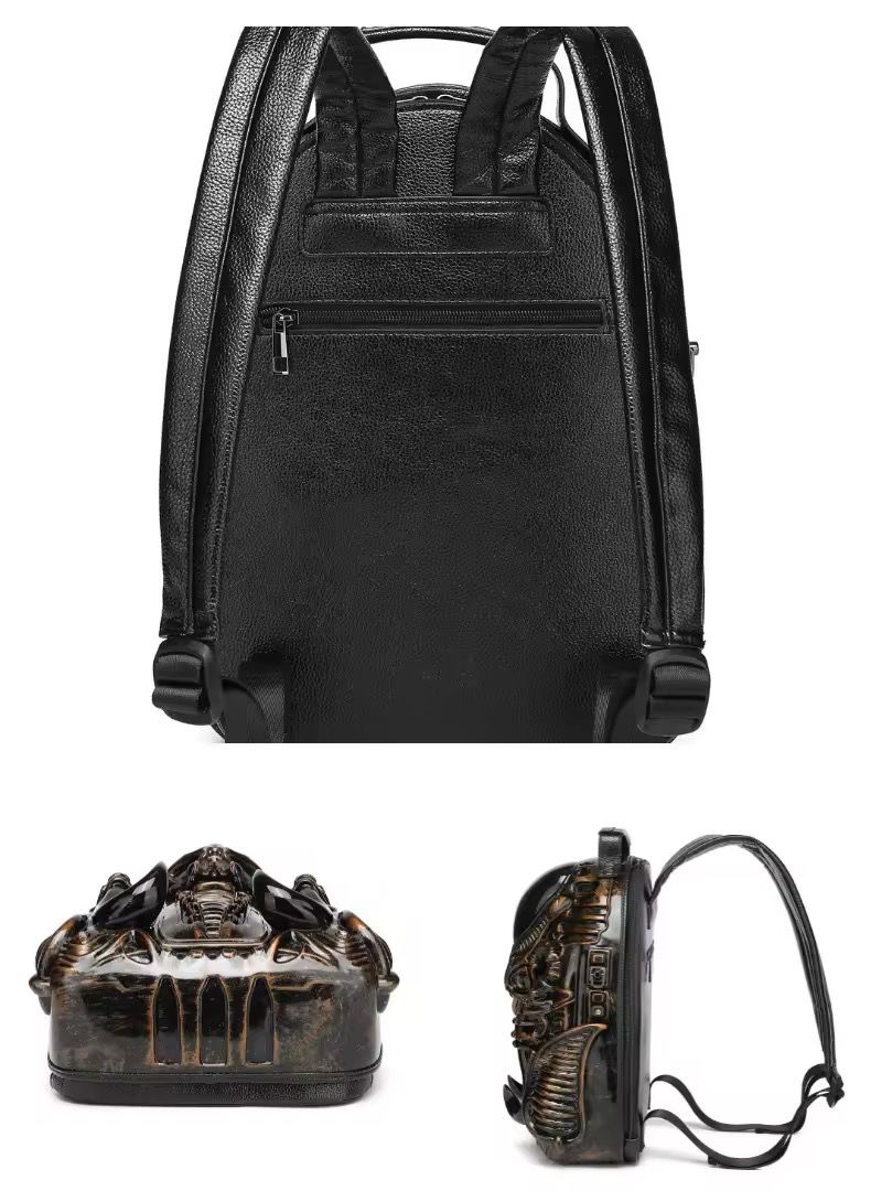 Amazing detailed Alien Backpack ( motorcycle , moto ) product image (10)