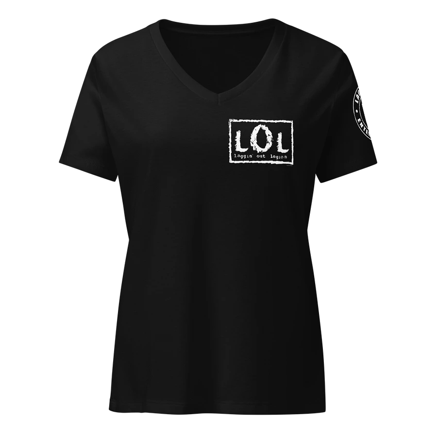 LOL V-Neck Black product image (1)