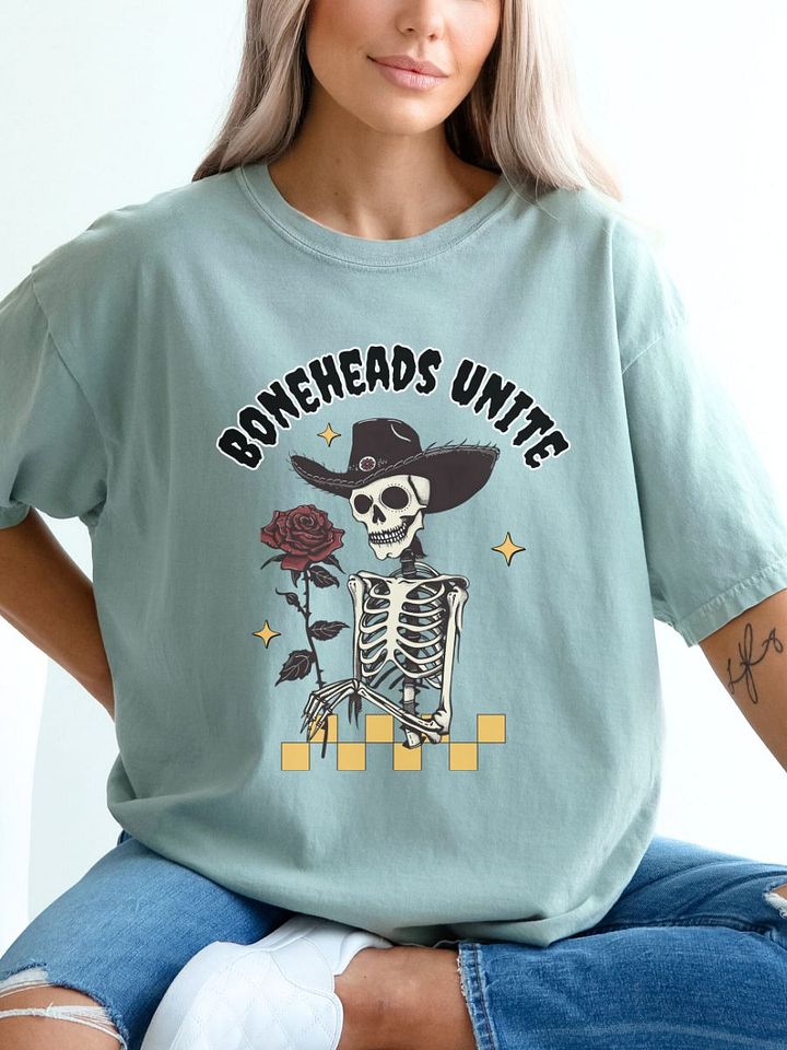 Couples Matching Halloween Skeleton Retro Woman T-Shirt product image (1)