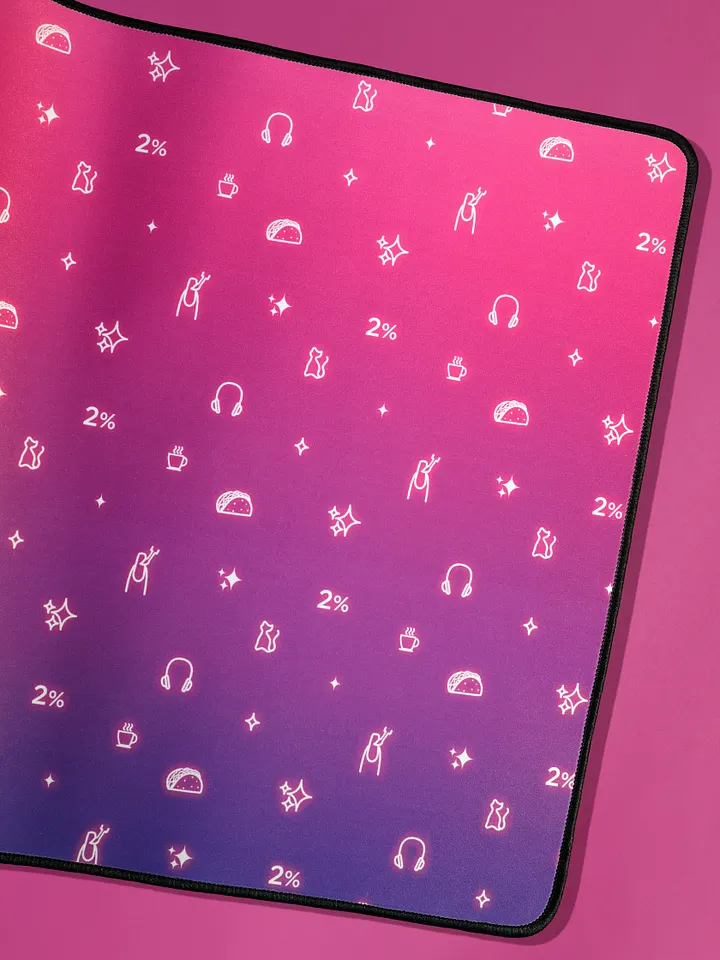 Simply Gaming Mouse Pad - Pink product image (1)