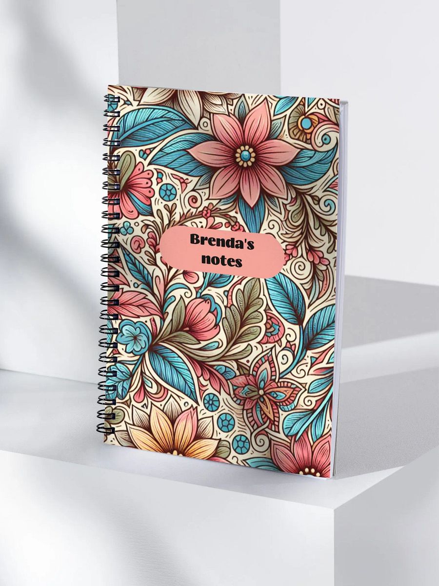 Brenda's Notes Floral Notebook product image (4)