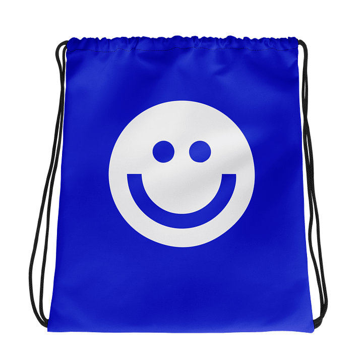 Smiley Drawstring Bag product image (1)