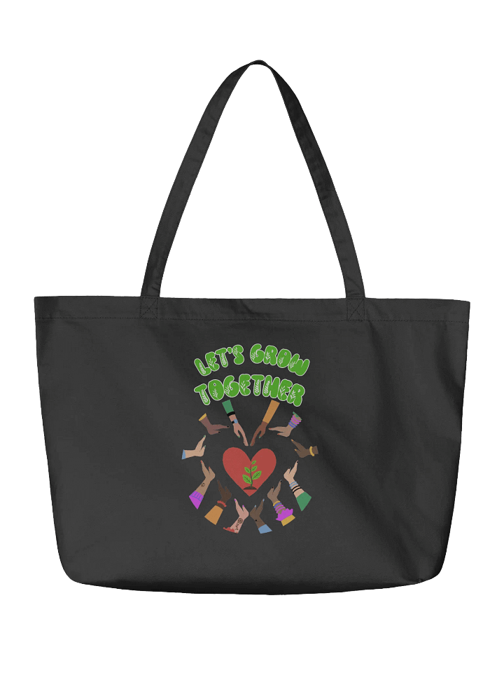 Shmall Streamer Grow Together Organic Cotton Tote product image (2)