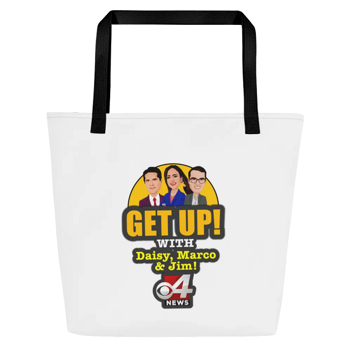 Get Up! With Daisy, Marco & Jim All-Over Tote Bag product image (2)