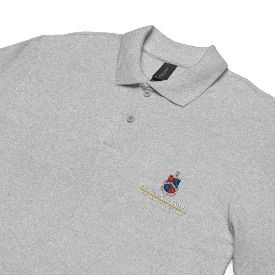 ADG Crest Polo - Grey product image (3)