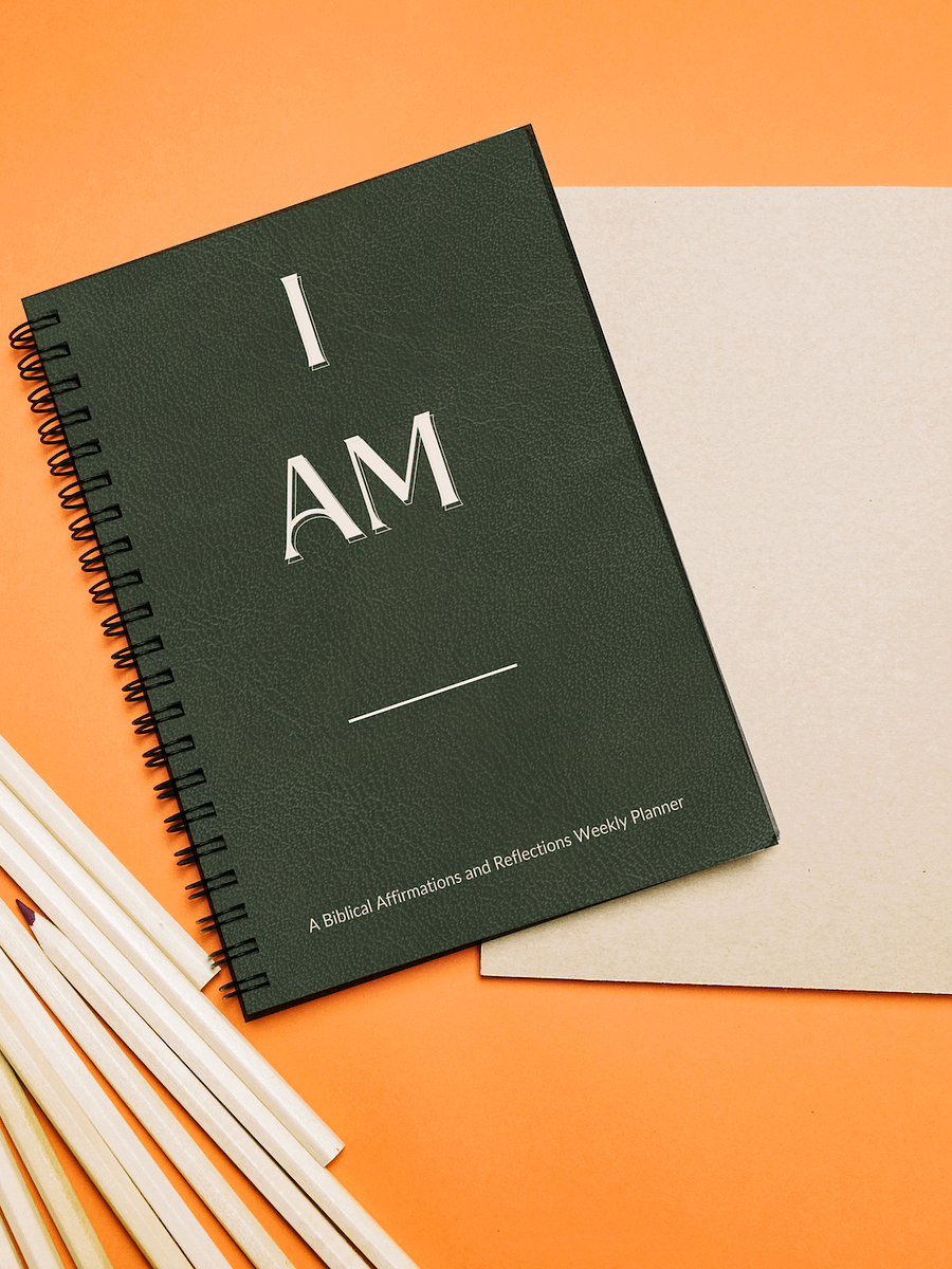 I AM : A Biblical Affirmations and Reflections Weekly Planner product image (2)