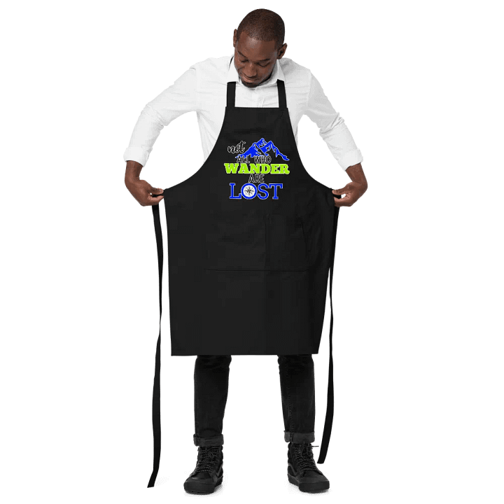 Not All Who Wander Are Lost v2 Apron product image (5)