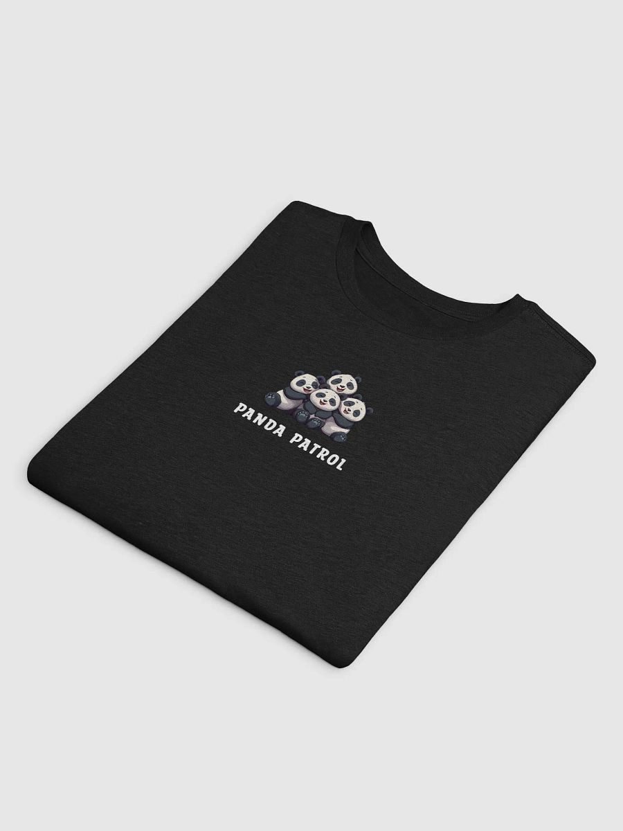 panda patrol t-shirt (white text) product image (4)