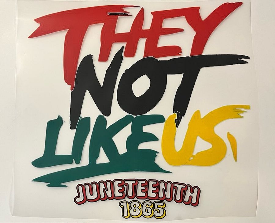 They Not Like Us Juneteenth 1865 printing quality shirts for adults product image (1)