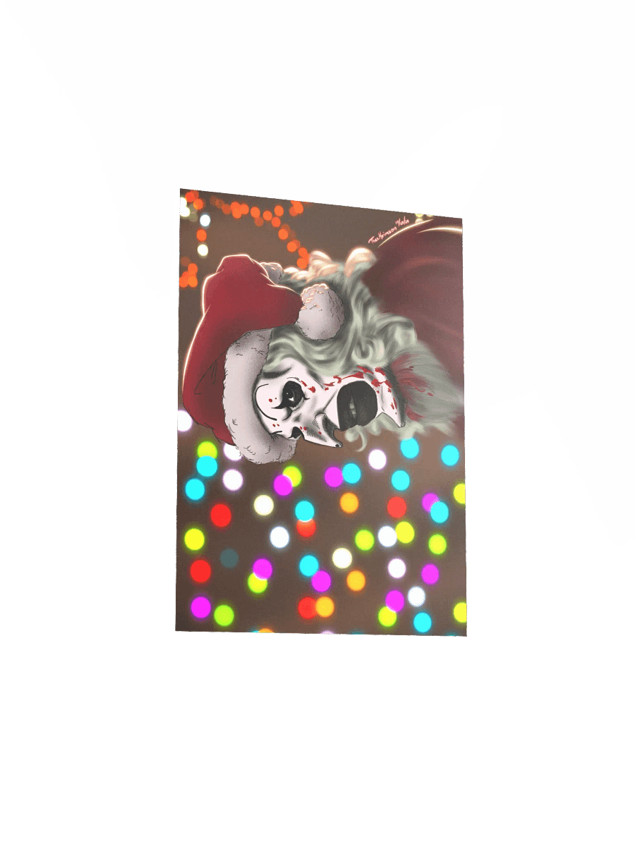 XMas Art the Clown - Signed Matte Poster product image (19)