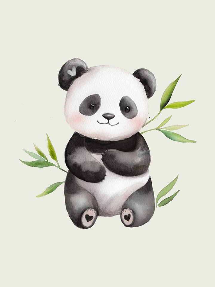 Cute Panda - Clipart product image (2)