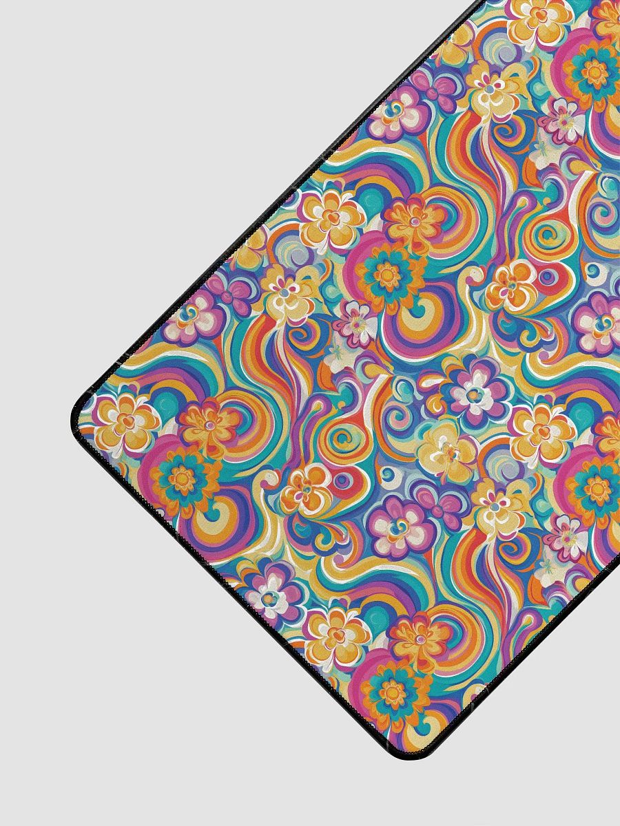 Psychedelic Swirl Design- Retro 1970s Hippie Vibes - Colorful and Trippy - product image (3)