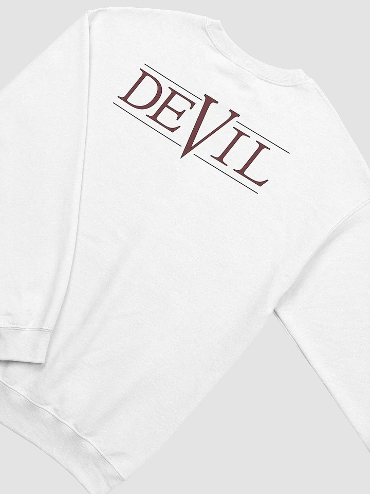 Good Vs Evil - The Devil's On My Back - Gildan Classic Crewneck Sweatshirt product image (8)