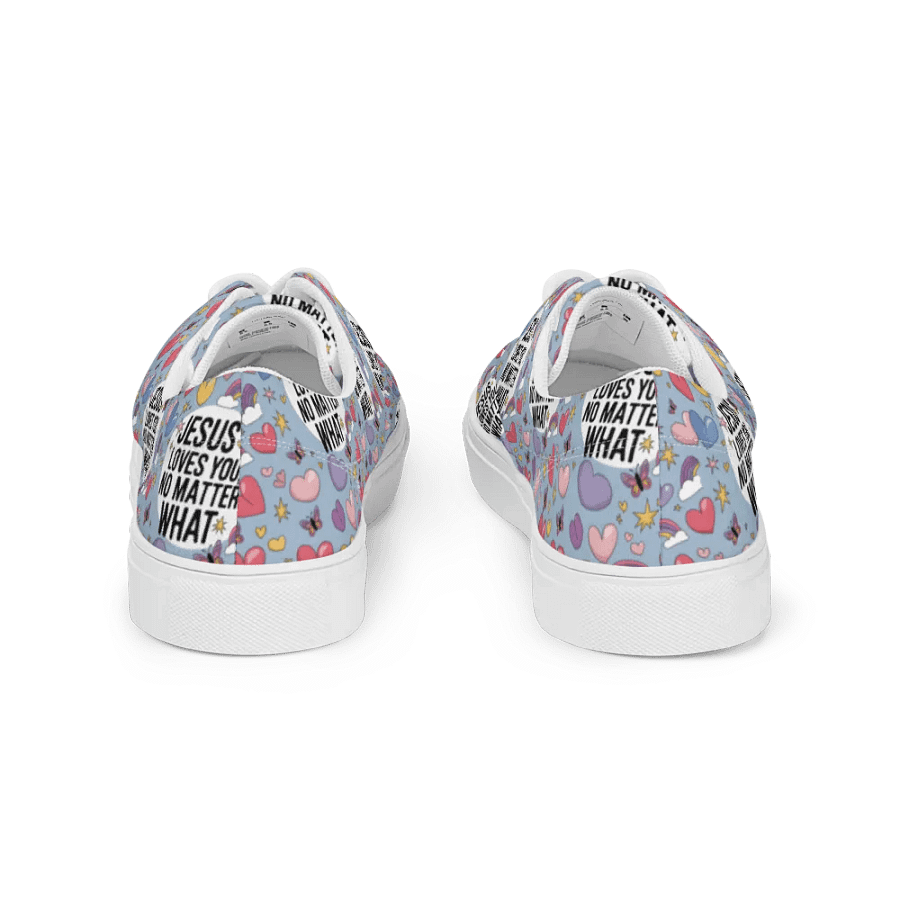 Divine Love Lace-Up Canvas Shoes product image (6)