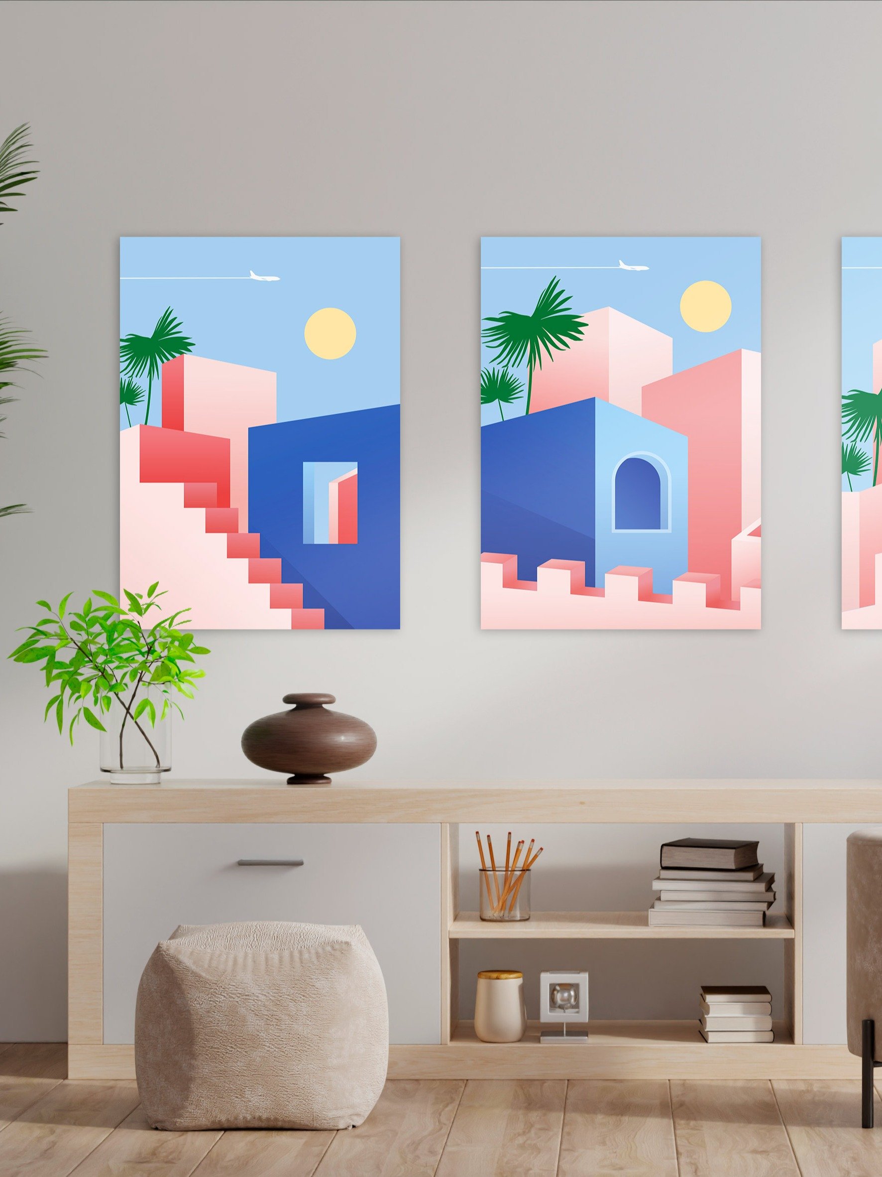 Boho, Boho decor: Egypt, Morocco, Tunisia — boho travel poster product image (2)