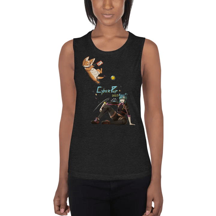 CYBERPUP//MANAGER | FEMME FIT TANK product image (2)