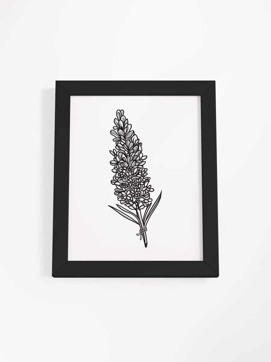 Soft Lavender Dream - Original Botanical Print product image (1)