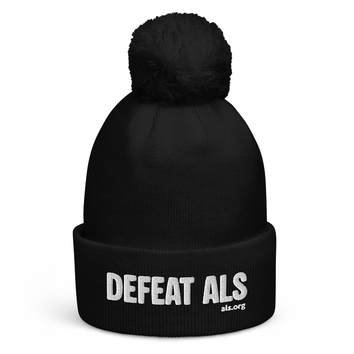 Defeat ALS Pom-Pom Beanie product image (1)