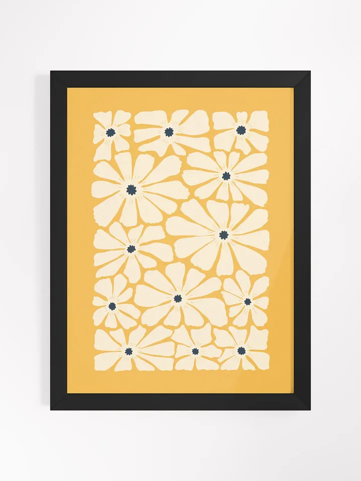 Golden Blooms Abound - Framed Poster product image (1)