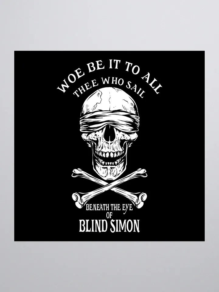 Blue Infinity - Blind Simon Sticker product image (2)