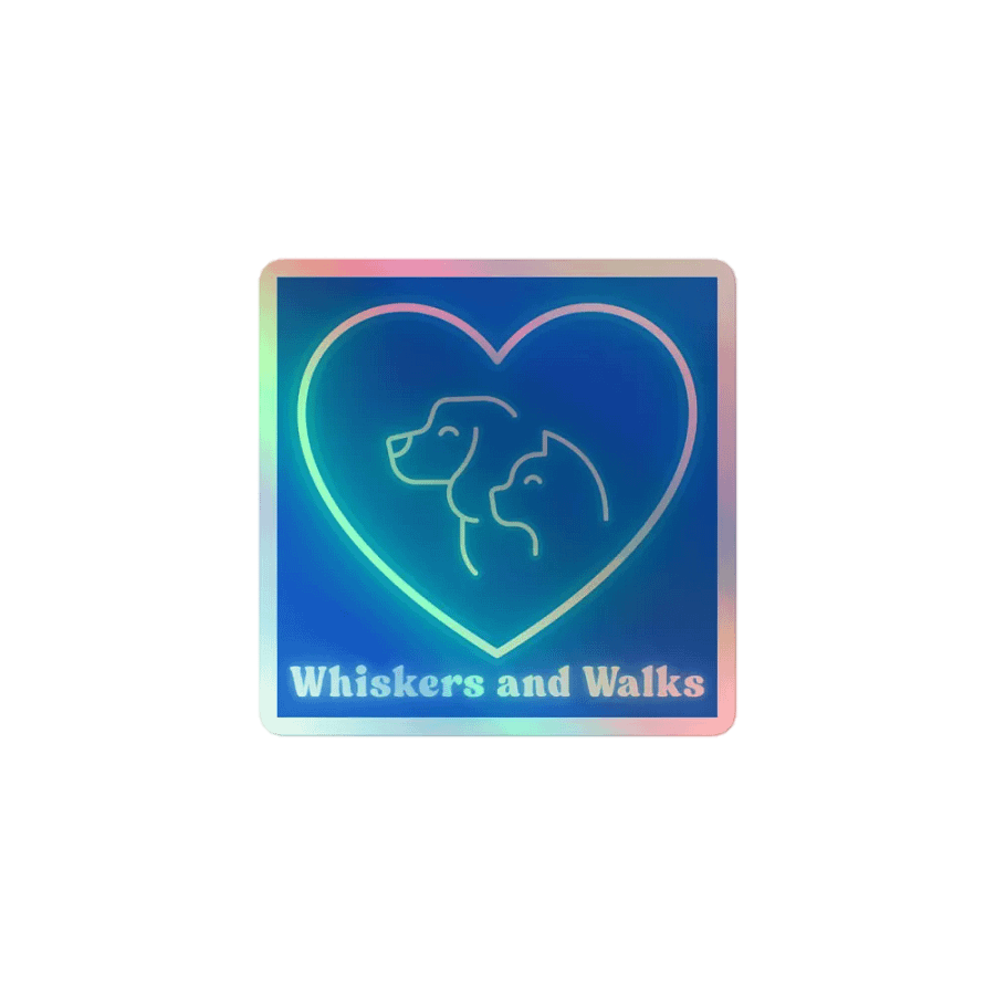Whiskers and Walks Sticker product image (1)