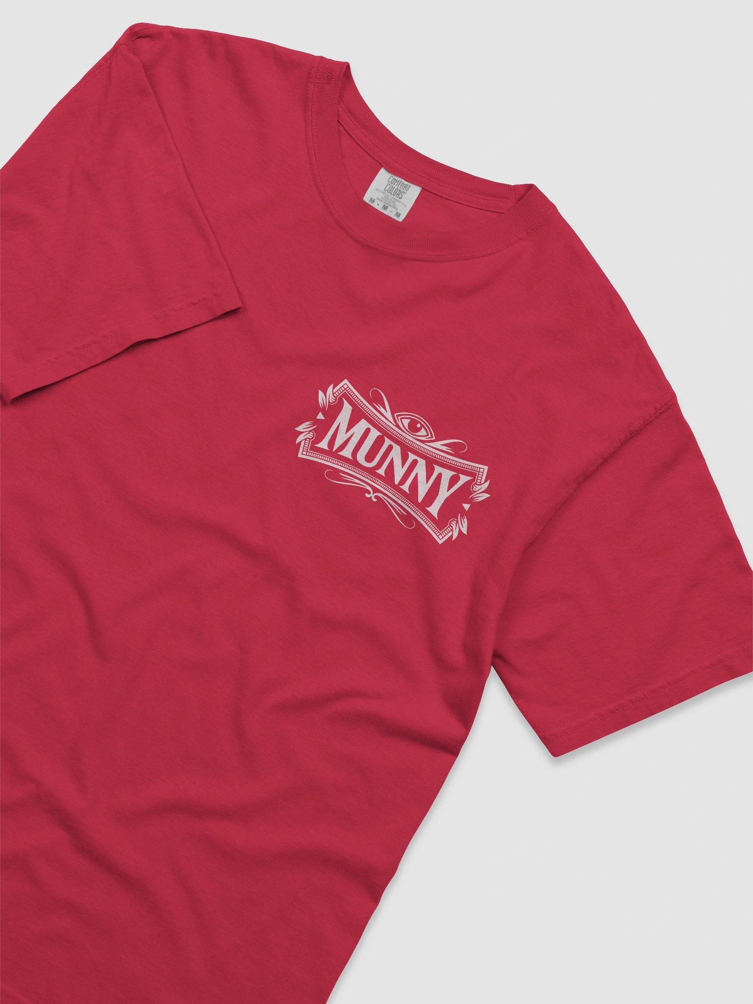 MUNNY "COUNTING" TEE (Red) product image (5)