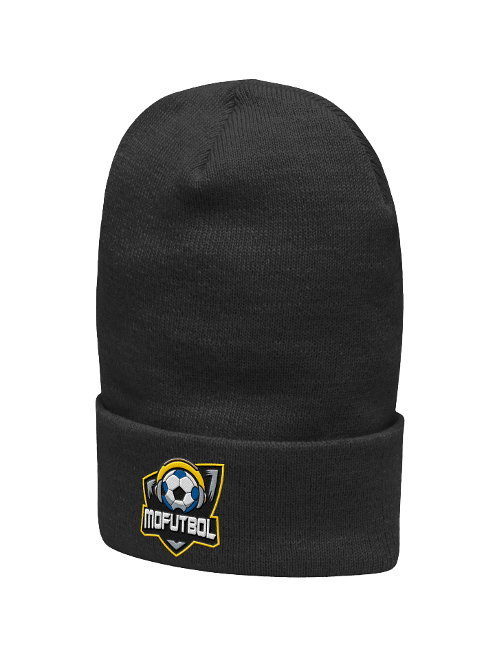 MOFUTBOL Soccer Ball Headphone Logo Beanie product image (2)