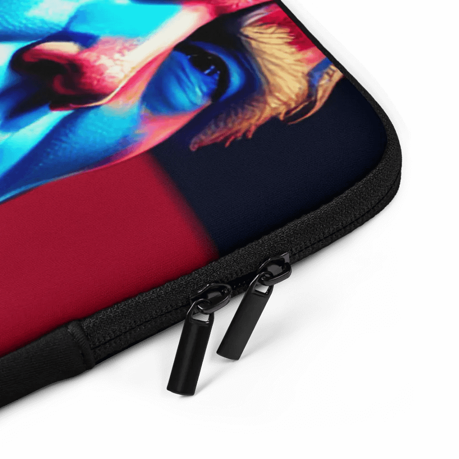 Blue and Red Laptop Sleeve product image (5)