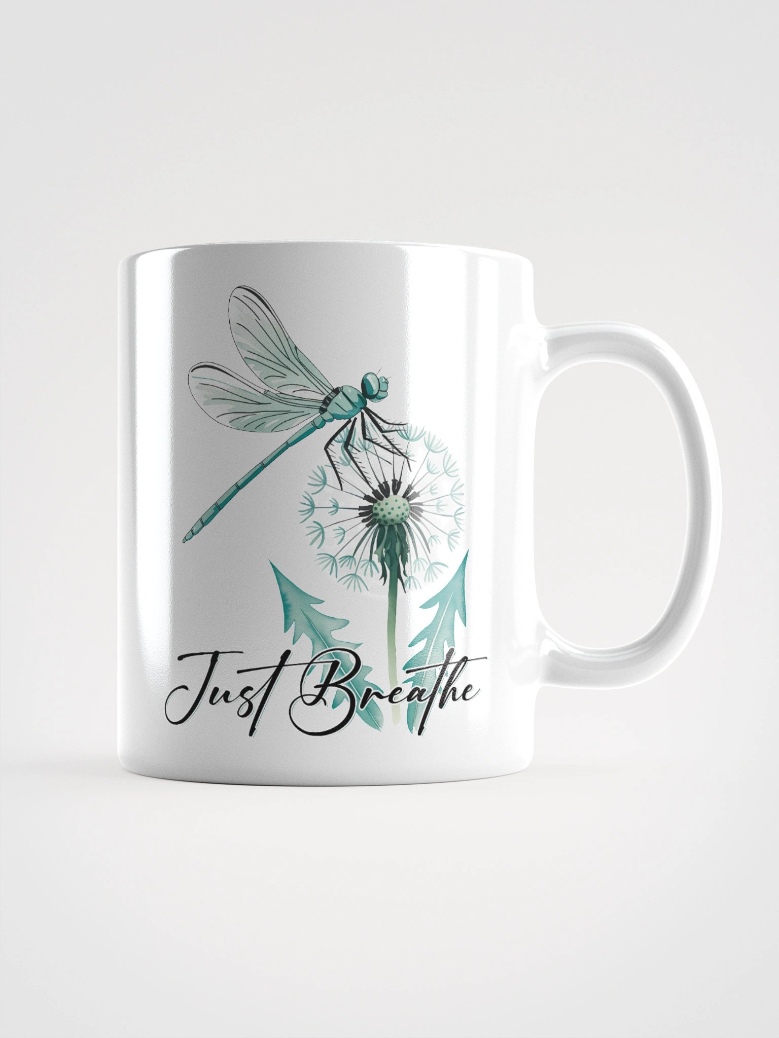 Tranquil Dragonfly Just Breath Mug product image (2)