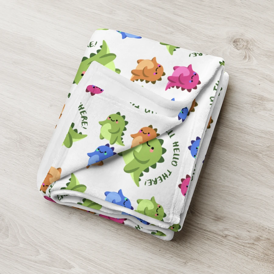 Cute Coloured Dinosaur Blanket product image (3)
