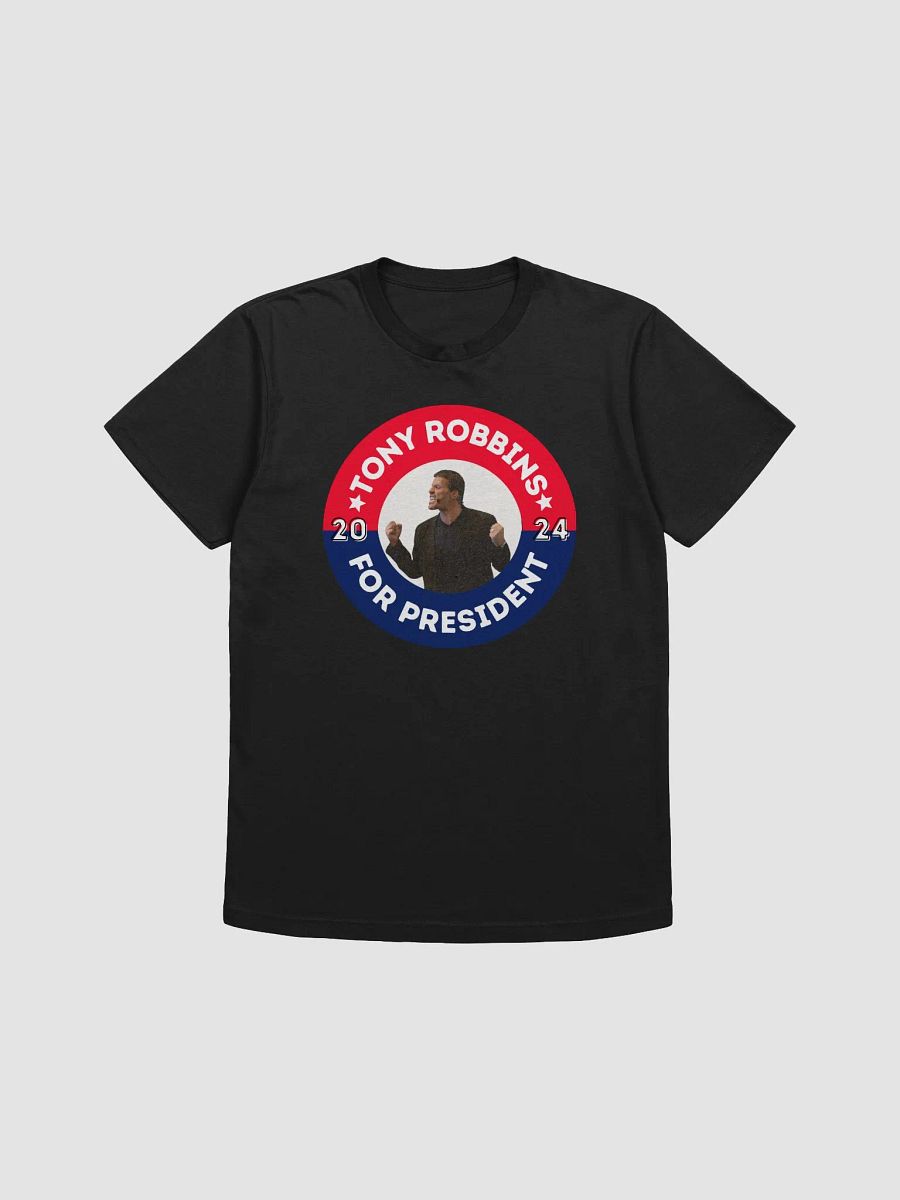 Tony Robbins for President 2024 Campaign Button Next Level Supersoft T-Shirt product image (1)