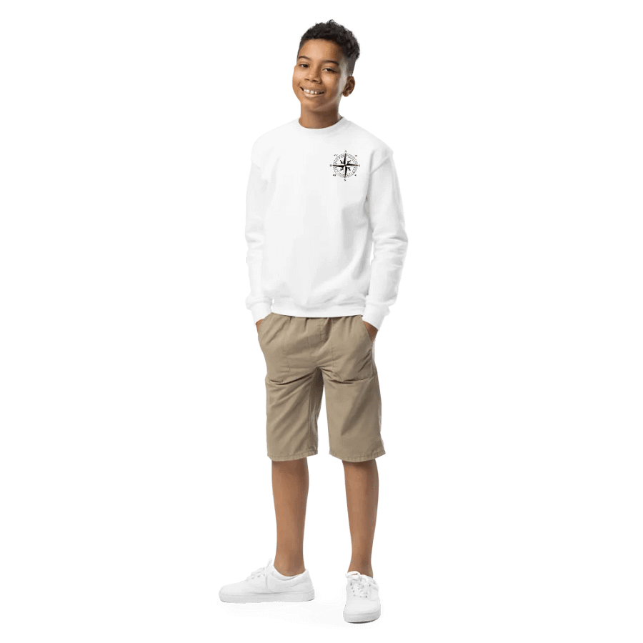 Navigate Youth Compass Rose Sweatshirt product image (1)