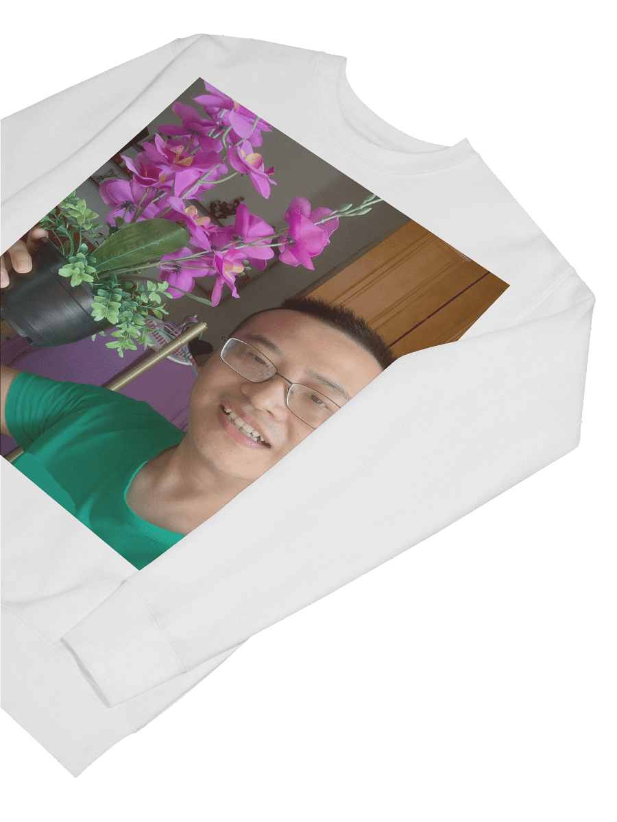 Cotton Heritage Premium Sweatshirt:nice flower product image (67)