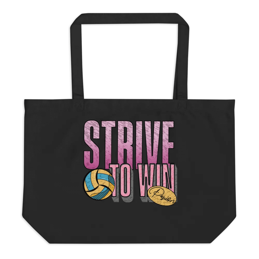 Strive To Win Passion Volleyball Tote product image (1)