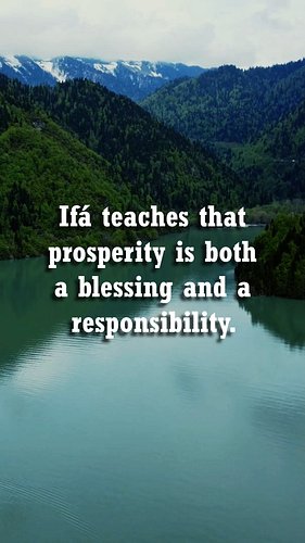Have you ever seen how success can sometimes shift a person’s character? Oturupon Meji teaches that prosperity is both a bles...