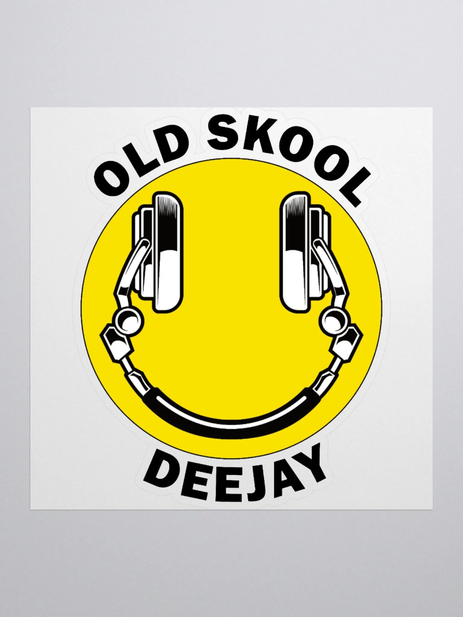 Old Skool Deejay Sticker product image (1)