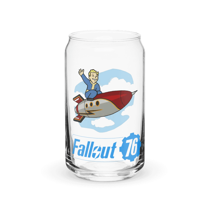 Fallout 76 Rocket Can Shaped Glass Cup product image (2)
