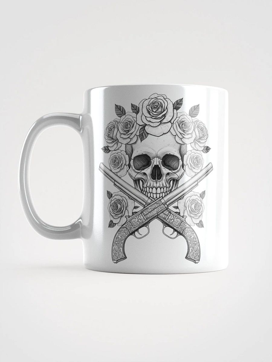Roses & Guns Skull Mug product image (16)