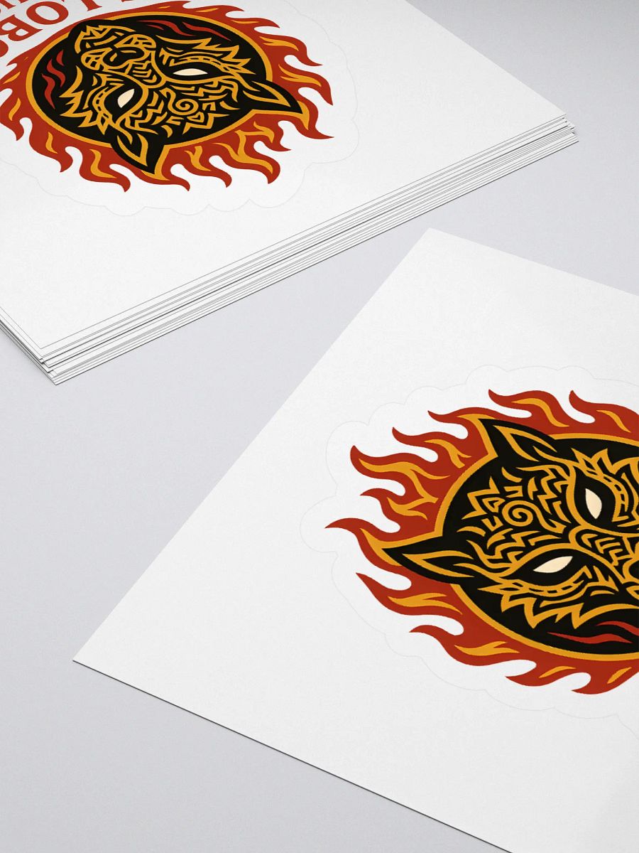 Los Lobos de la Lucha: Fire in the Pack Sticker product image (12)