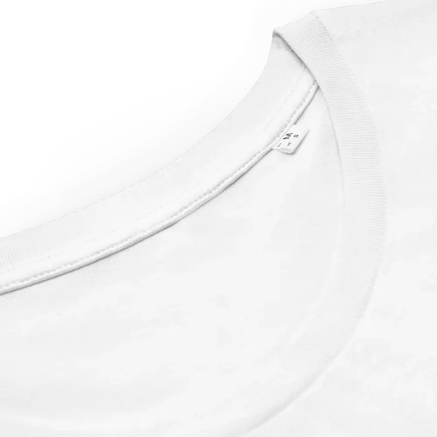 "Define Your Style" White Fitted Eco Tee product image (4)