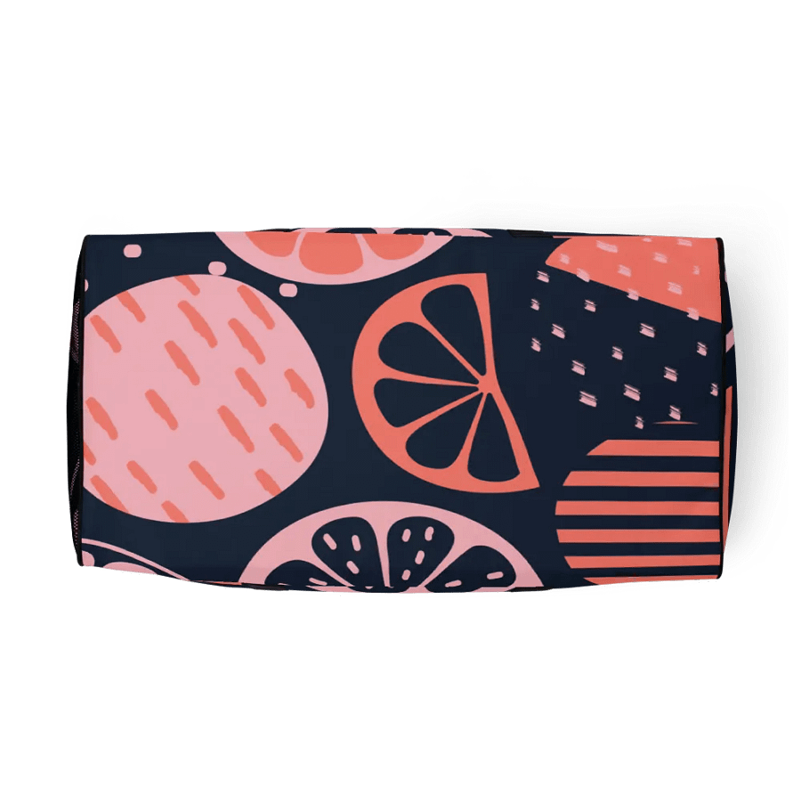 Citrus Circles All-Over Duffle Bag product image (5)
