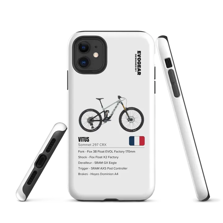 White Vitus Sommet 297 CRX iPhone Case product image (1)