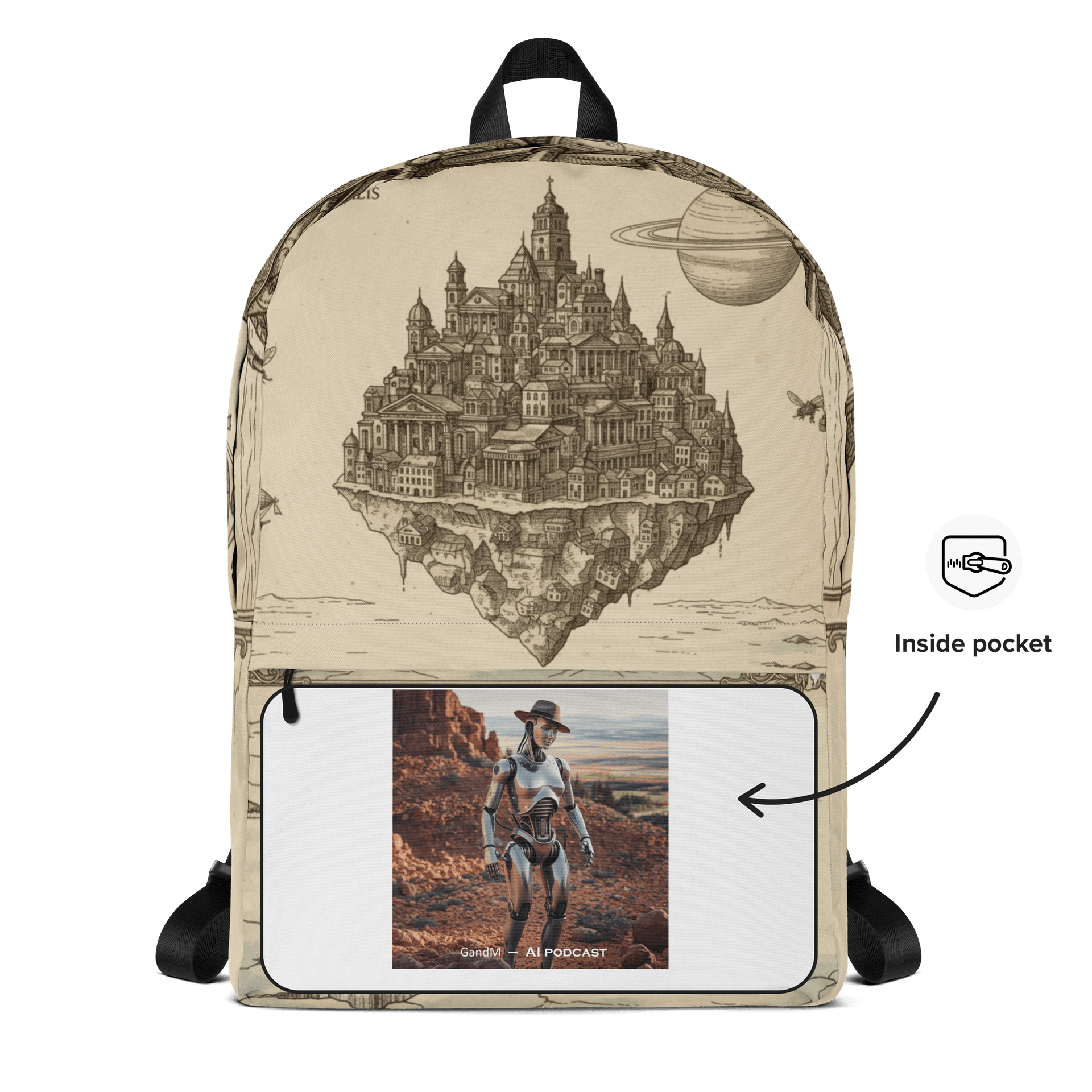 #341 - The Sky-City Cartographer Backpack product image (5)