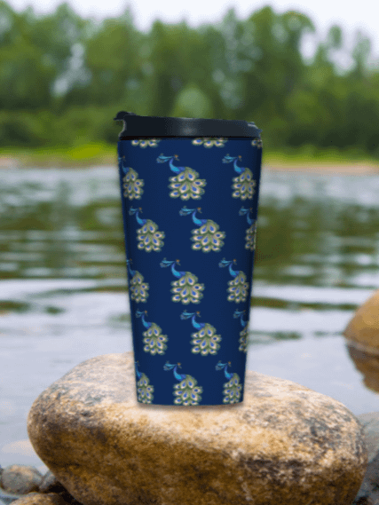Peacock - Stainless Steel Travel Mug product image (2)