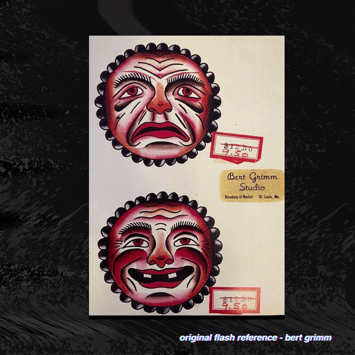 Bert Grimm Traditional Sun & Moon Pattern Set product image (2)